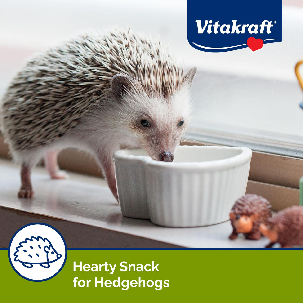 Sunseed Vita Prima Wigglers & Berries Hedgehog Treats - High-Protein Berry Mix for Hedgehogs - Ideal Daily Supplement for Enhancing Your Hedgehog's Diet
