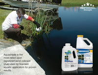 Thumbnail for Aquashade Blue Pond Dye - 1 Gallon EPA-Approved Sunlight Blocker for Algae - Weed Suppression - Safe for Fish, Livestock and Swimming - Eco-Friendly Liquid Treatment for Water