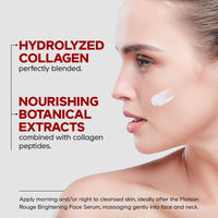 Thumbnail for Codeage Maison Rouge Brightening Face Cream Glutathione Cream, Collagen Peptides, Vitamin E, CoQ10 – Radiance & Antioxidant Complex – Refillable – Paraben- Free – All Skin Types – 1.7 fl oz