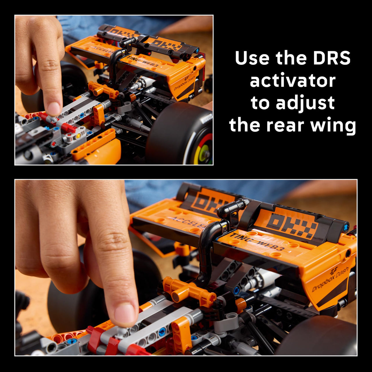 LEGO Technic McLaren MCL39 F1 Car Building Set for Adults - Room or Office Decor for Men & Women, Ages 18+ - Gift for Birthdays - Authentic Details - 42228