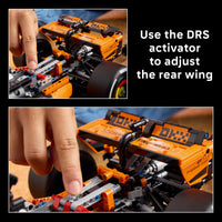 Thumbnail for LEGO Technic McLaren MCL39 F1 Car Building Set for Adults - Room or Office Decor for Men & Women, Ages 18+ - Gift for Birthdays - Authentic Details - 42228
