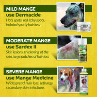 Thumbnail for HAPPY JACK Mange Medicine & Treatment for Dogs & Horses - Brings Soothing Itch Relief to Severe Mange, Fungi, Allergies, Eczema & Most Dog Skin Irritation (8 oz)
