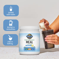 Thumbnail for Garden of Life Meal Replacement Shakes, Raw Organic, Vanilla Protein Powder with Plant Based Pea Protein, Sprouts, Greens, Probiotics, Dairy Free 14 Servings