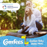Thumbnail for Comfees Premium Baby Diapers with Total Fit System for Boys & Girls, Size 7, 80Count