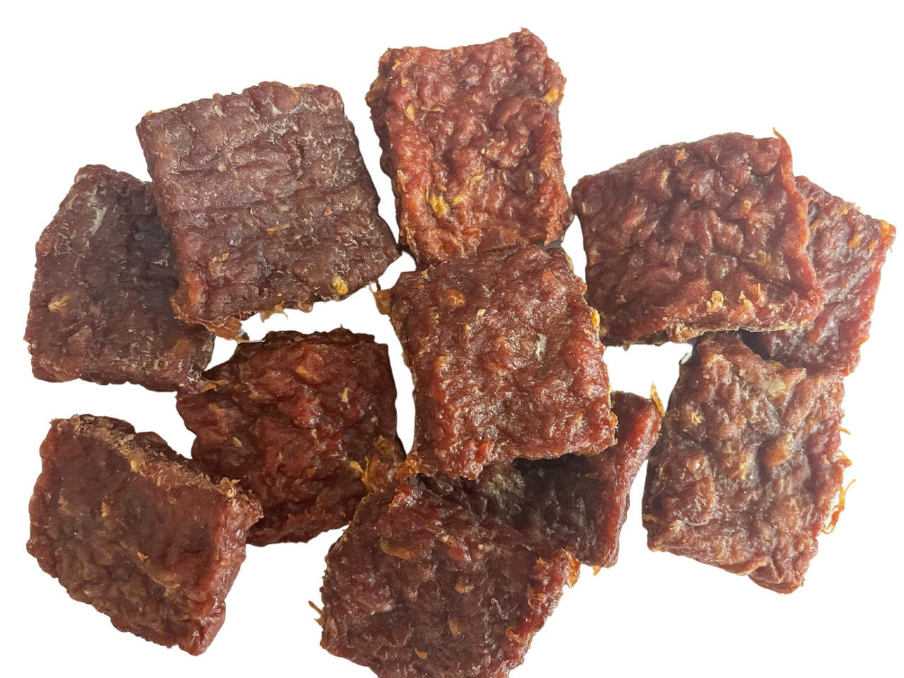 The Wild Bone Company Venison Jerky Dog Treats | Natural High Protein Chewy Training Bits | Made in the USA, 2 Ounces