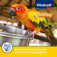Thumbnail for Sunseed Vita Prima Conure Food – Nutrient-Rich Blend with Fruits, Vegetables & Seeds Supports Healthy Feathers, Eyes & Active Energy – 3 lb Bag