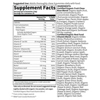 Thumbnail for Garden of Life Organics Men's Gummy Vitamins - Berry - Certified Organic, Non-GMO, Vegan, Kosher Complete Multi - Methyl B12, C & D3 - Gluten, Soy & Dairy Free, 120 Real Fruit Chew Gummies
