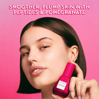 Thumbnail for Glow Recipe Pomegranate Copper Peptides Face Serum - Plumping, Firming Multi Peptide Anti Aging Serum for Women & Men + Hydrating Hyaluronic Acid to Smooth Lines, Support Collagen & Skin Elastin, 30ml
