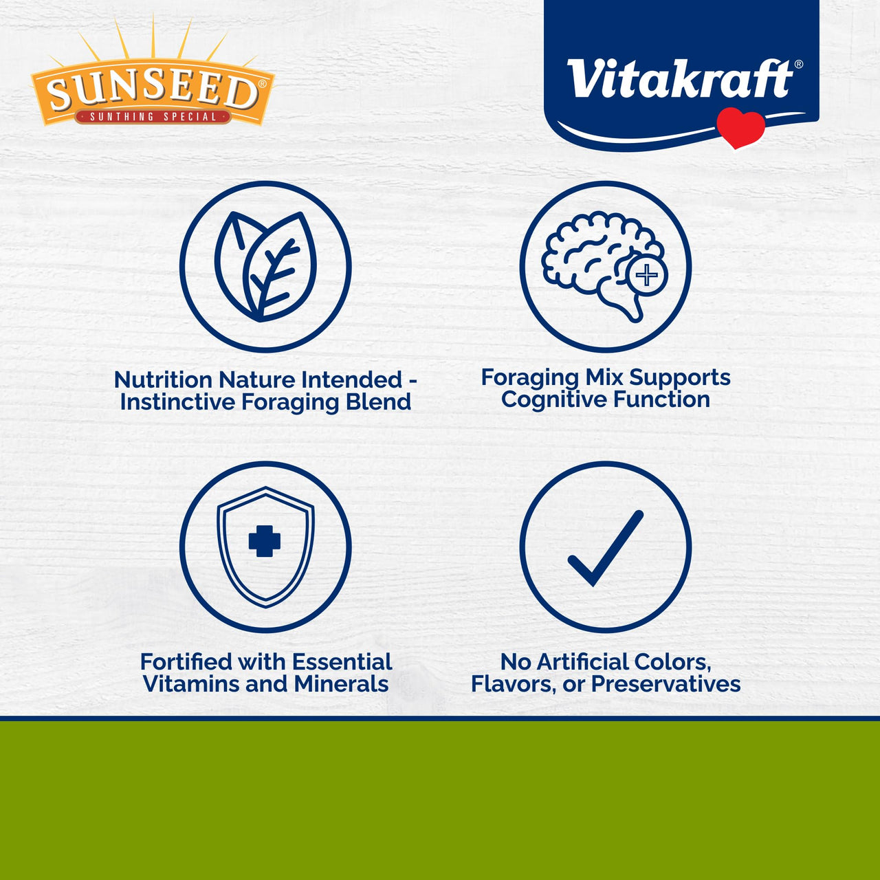 Vitakraft Sunseed Vita Prima Dwarf Hamster Food 2 lb Bag with Fruits Vegetables Grains and Seeds Providing Wholesome Daily Nutrition and Foraging Variety for Happy Healthy Small Pets