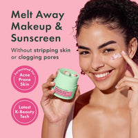 Thumbnail for Rael Makeup Remover, Miracle Clear Cleansing Balm – Twist-Up Makeup Remover Balm with Rice Bran & Jojoba Oils, Korean Skin Care (1.69 fl oz)