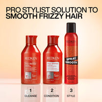 Thumbnail for Redken Spray Smooth Anti Frizz Hair Spray | Frizz Control and Heat Protection | Instant Smoother | With Citric Acid | Paraben, Sulfate & Silicone-Free| 7.5 Oz
