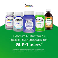 Thumbnail for Centrum Adult Multivitamin/Multimineral Supplement with Antioxidants, Zinc, Vitamin D3 and B Vitamins, Gluten Free, Non-GMO Ingredients - 200 Count