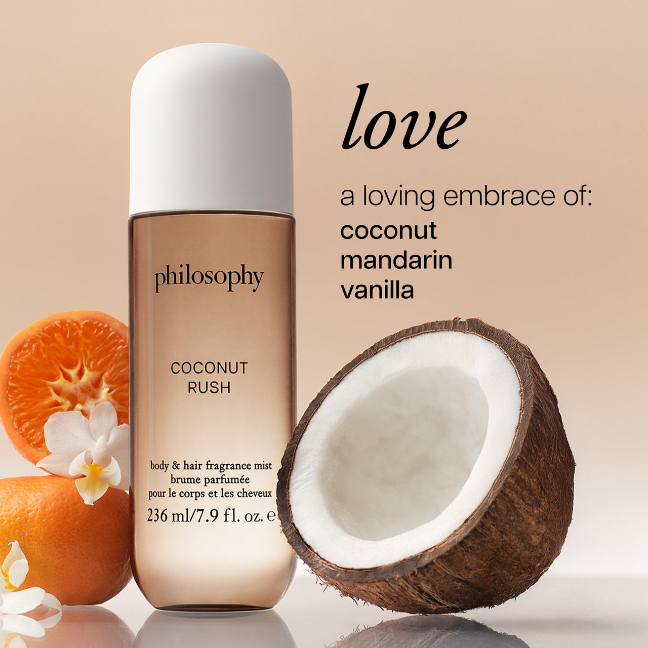 philosophy Coconut Rush Hair and Body Mist – 7.9 fl oz