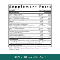 Thumbnail for Michael's Health Naturopathic Programs Teen Girls Multivitamin - 60 Vegetarian Capsules - Nutrients for Healthy Growth & Development - Kosher - 30 Servings