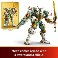 Thumbnail for LEGO NINJAGO Lloyd's Titan Mech 15th Anniversary Building Toy - Collectible Mech Set for Boys & Girls, Ages 14+ - Display as Bedroom Decor - Gift for Birthdays - 71860