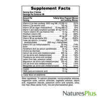 Thumbnail for NaturesPlus Ultra Prenatal Multivitamin - 800 mcg Folate, 180 Vegetarian Tablets - Prenatal Supplement with Iron, Iodine, Calcium & B-Complex Vitamins - Gluten-Free - 90 Servings