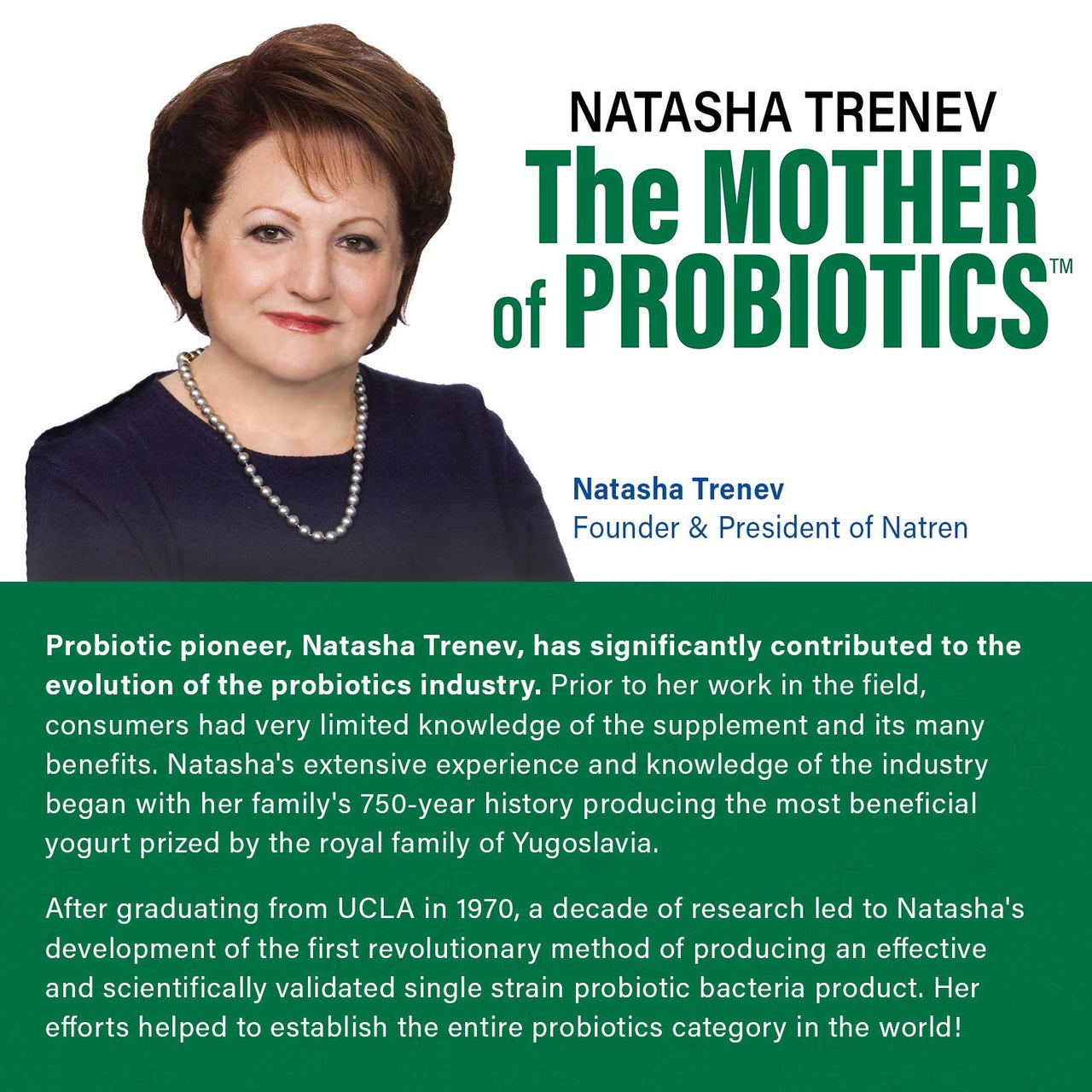 Natren Healthy Trinity Probiotics Supplement - 60 Dairy and Gluten Free Gel Capsules - Improve Gut and Digestive Health, - 30 Billion CFU - Lactobacillus Acidophilus, Bifidobacterium, Bulgaricus