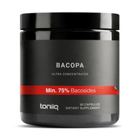 Thumbnail for Toniiq Bacopa - Ultra High Potency 45:1 Extract with 75% Bacosides - Highly Concentrated - Third-Party Lab Tested - 90 Capsules