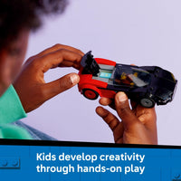 Thumbnail for LEGO City EV Supercar Building Toy for Kids - Pretend Play Set for Boys & Girls, Ages 5+ - Sports Car Toy W/Driver Minifigure - Gift Idea for Birthdays - 60486