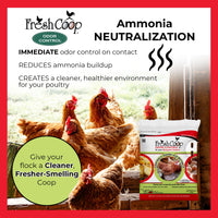 Thumbnail for Progressive Planet Fresh Coop Odor Control, 20lbs - Ammonia Neutralizer & Moisture Absorption for Poultry - Food-Grade Diatomaceous Earth & Citric Acid - Extends Bedding Life & Improves Freshness