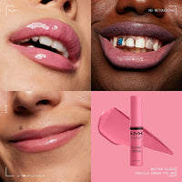 Thumbnail for NYX PROFESSIONAL MAKEUP Butter Gloss, Non-Sticky Lip Gloss - Vanilla Cream Pie (Mauve)
