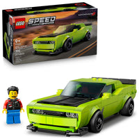 Thumbnail for LEGO Speed Champions Dodge Challenger SRT Hellcat Sports Car Toy - Building Set for Learning, Play and Display - Kids Toy for Boys and Girls, Ages 9+ - Birthday Gift Idea for Race Car Fans - 77237