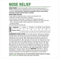 Thumbnail for HomeoPet Nose Relief, Safe and Natural Sinus Supplement for Cats, Dogs, and Other Small Animals, 15 Milliliters