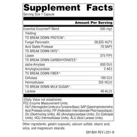 Thumbnail for Source Naturals Essential Enzymes 500mg, Bio-Aligned Multiple Enzyme Supplement Herbal Defense for Digestion, Gas, Constipation & Bloating Relief - Digestive Aid* - 360 Capsules, 360 Servings