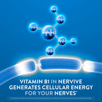 Thumbnail for Nervive Nerve Health, Alpha Lipoic Acid, Fortify Nerve Health, Healthy Nerve Function, Healthy Blood Circulation, Supplement, Tablet, 30 Tablets