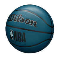 Thumbnail for WILSON NBA Forge Indoor/Outdoor Basketball - Teal, Size 6-28.5