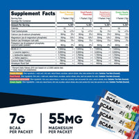 Thumbnail for Nutricost BCAA+ Hydration Variety Pack (20 Stickpacks) - Branched Chain Amino Acids with Hydration Complex - Gluten-Free, Non-GMO
