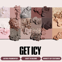 Thumbnail for Huda Limited Edition Icy Nude Eyeshadow Palette - 0.56 oz / 16.1 g - 18 SHADES
