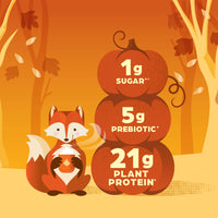 Thumbnail for Orgain Organic Vegan Protein Powder, Pumpkin Spice - 21g of Plant Based Protein, Non Dairy, Gluten Free, 1g of Sugar, Soy Free, Kosher, Non-GMO, 1.02 Lb (Packaging May Vary)