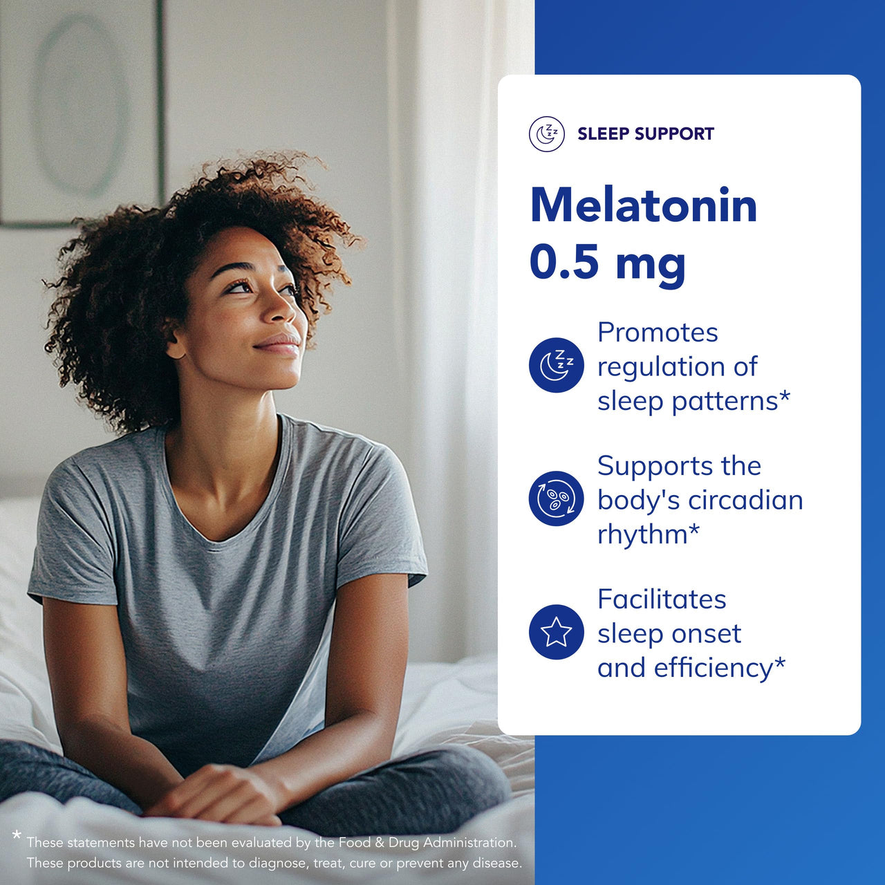 Pure Encapsulations Melatonin 0.5 mg - Natural Sleep Helper for Bedtime - Regulates Sleep-Wake Cycle* - 0.5 mg Melatonin - Vegan & Non-GMO - 180 Capsules