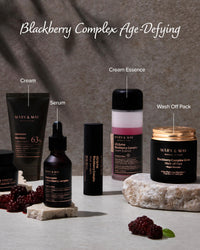 Thumbnail for Mary&May Premium Idebenone Blackberry Complex Essence Mask (20 Sheets) – Bamboo Charcoal Sheet, Daily Pull-Out Dispenser Korean Face Mask with Vitamin C, Panthenol & Ceramide for Hydrating Radiance