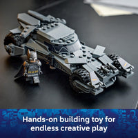 Thumbnail for LEGO DC Batman: Batman v Superman Batmobile Building Blocks Set - Super Hero Toy for Kids, Boys & Girls, Ages 9+ - with Armored Minifigure & Golden Coin - Gift Idea for Birthdays - 76331