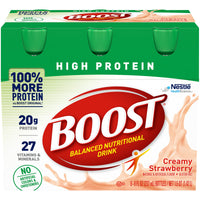 Thumbnail for Boost Complete High Protein Nutritional Drink (6 Count (Pack of 2), Strawberry)