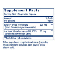 Thumbnail for Life Extension FLORASSIST® Immune & Nasal Defense, L. rhamnosus CRL1505, Immune Response, Healthy Nasal Airflow, Seasonal Support, Gluten-Free, Non-GMO, 1 Daily, Vegetarian, 30 Capsules