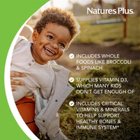 Thumbnail for NaturesPlus Animal Parade Children's Chewable Multivitamin - 90 Animal-Shaped Tablets - Natural Assorted Flavors - Vegetarian, Gluten Free - 45 Servings
