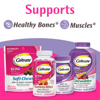 Thumbnail for Caltrate 600 Plus D3 Calcium and Vitamin D Supplement Tablets, Bone Health Supplements for Adults - 120 Count
