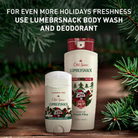 Thumbnail for Old Spice Body Wash for Men, Holidudes Holiday Edition, 24/7 Holiday Freshness, Lasting Scent and Rich Lather, Stocking Stuffer, Lumbersnack with Fresh Pine Scent, 16 oz