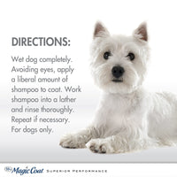 Thumbnail for Four Paws Magic Coat Bright White Whitening Shampoo for Dogs with Natriance Brightener, Brightening Dog Wash, Removes Tear Stains, Almond Shea Butter Scent, 16 Ounce