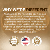 Thumbnail for Dr. Berg Nutritional Yeast Tablets – Natural B12 Added - All 8 B Vitamin Complex – Organic Vanilla Flavor - 270 Vegan Tablets Dietary Supplements