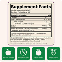 Thumbnail for Fungies Reishi Mushroom Gummies, Delicious Apple Flavor - Mushroom Herbal Supplement Gummy for Adults Supports Immune Health, Relaxation & Healthy Aging - Calming Gummies for Sleep - 60 Servings