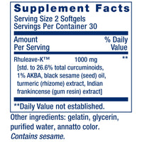 Thumbnail for Life Extension Fast Acting Relief, Black Sesame Seeds, Turmeric, Boswellia, Joint Support Supplement, Quick Relief for discomfort in Bones, Joints & Muscles, Gluten-Free, Non-GMO, 60 softgels