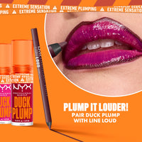 Thumbnail for NYX PROFESSIONAL MAKEUP Line Loud Lip Liner, Longwear and Pigmented Lip Pencil with Jojoba Oil & Vitamin E - Too Blessed