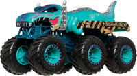 Thumbnail for Hot Wheels Toy Cars & Monster Trucks, Sharks vs. Dinos Multipack with 8 Total Vehicles, Including Big Rigs, 1:64 Scale Monster Trucks & 1:64 Scale Hot Wheels Vehicles