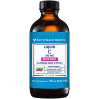 Thumbnail for The Vitamin Shoppe Liquid Vitamin C 300MG, Antioxidant That Supports Immune and Cardiovascular Health (8 Fluid Ounces Liquid)