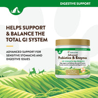 Thumbnail for NaturVet – Advanced Probiotics & Enzymes - Plus Vet Strength PB6 Probiotic | Supports and Balances Pets with Sensitive Stomachs & Digestive Issues | for Dogs & Cats (4 oz)