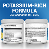 Thumbnail for Dr. Berg Zero Sugar Hydration Keto Electrolyte Powder - Enhanced w/ 1000 mg of Potassium & Real Pink Himalayan Salt (NOT Table Salt) - Raspberry & Lemon Flavor Hydration Drink Supplement - 50 Servings